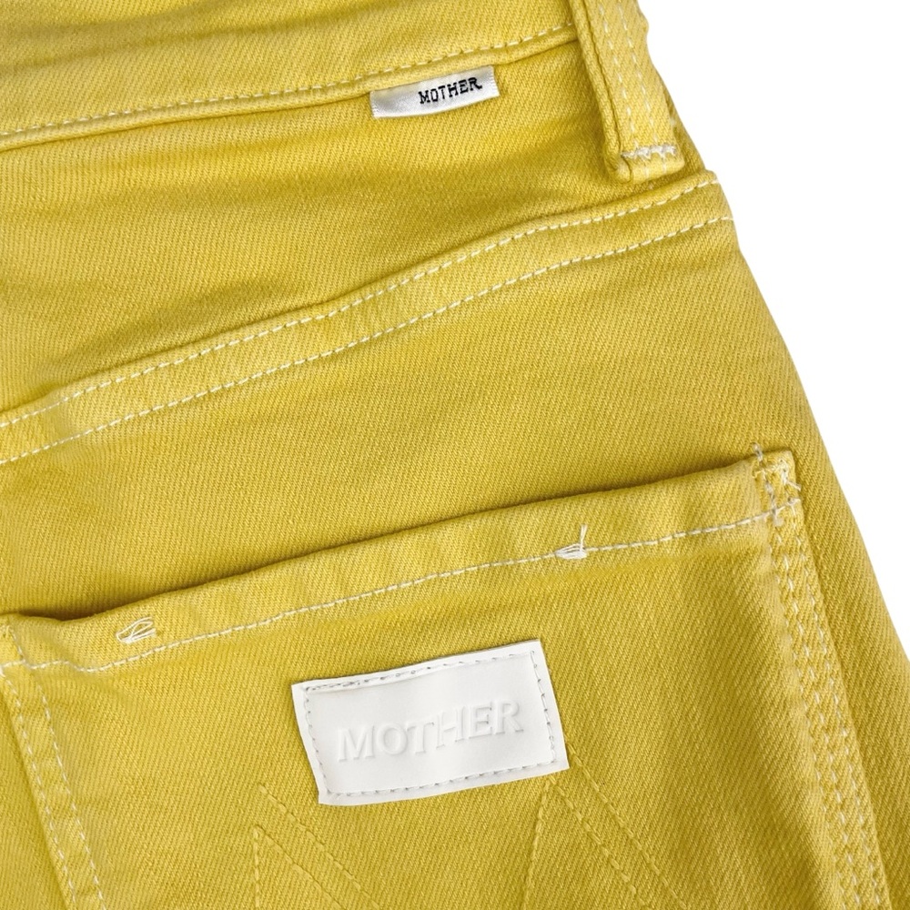 MOTHER The Tune Up Bona‎ Fide Hover Primrose Yellow Sz 28 - Picture 13 of 16